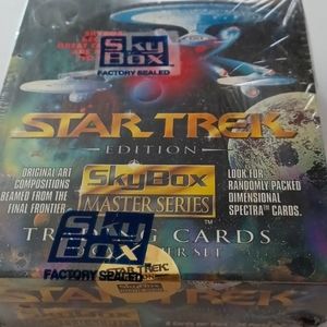 1993 SKYBOX MASTER SERIES STAR TREK EDITION FACTORY SEALED BOX - 36 PACKS